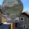 Valle troite dans les Alpes