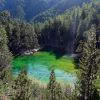 Lac Vert dans la Valle Etroite ALPES