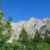 Dbut de la rando au Glacier Blanc