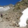 Direction le Glacier Blanc dans les Alpes