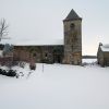 Dmerie d'Aubrac sous la neige