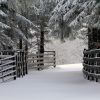 Aveyron sous la neige