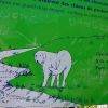 Un patou qui garde les troupeaux des alpages