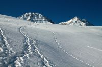 Monte au col de Tentes en raquettes  neige