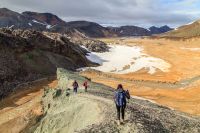 Randonn�e � la montagne panoramique du Bl�hn�kur