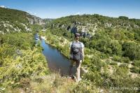 Trace gps Randonnée au Bois de Païolive : le circuit de la corniche Randonnée au Bois de Païolive : le circuit de la corniche