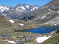 Lac d'Arratille depuis le parking du Pont d'Espagne