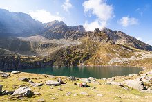 Lac de Peyrelade en circuit
