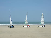 Char  voile  Soulac