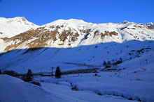 Randonne en raquettes  neige depuis Tournaboup