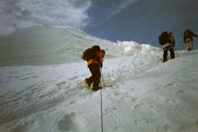 Haute route du Mont Rose en août 2003