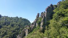 Randonnée dans les gorges du Bès
