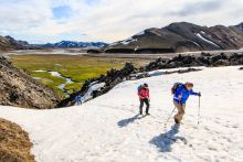 Landmannalaugar - lftavatn : Laugavegur Etape 1