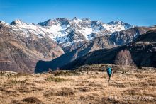 Promenade entre automne et hiver