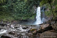Troisime chute du Carbet en Guadeloupe