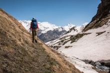 Randonn�e depuis le pont de Saugu�