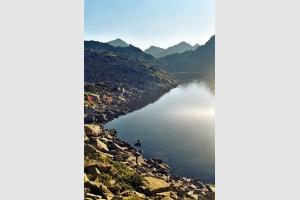 Petit matin calme au lac Arrdoun 