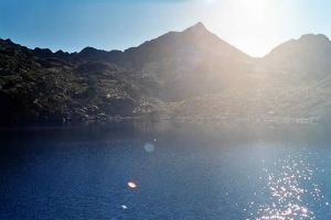 Lac au soleil