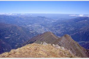 Depuis le sommet du Viscos