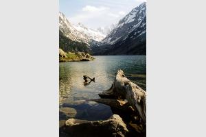 Lac de Gaube au printemps
