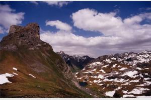 Depuis le col