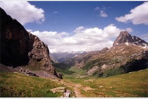 Pic du Midi d'Ossau depuis le col