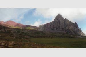 Vue sur le Vertice et le pic d'Anayet