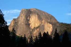 Sunset on Half-Dome, Yosemite NP