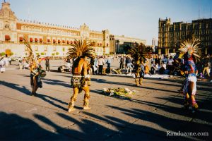 Danseurs sur le Zocalo