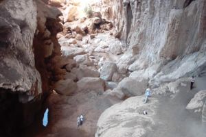 Grotte Imi Nifri au Maroc