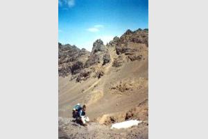 Couloir de neige  fouzaghar