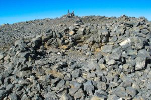 Aire de bivouac au sommet du Casque du Marbor