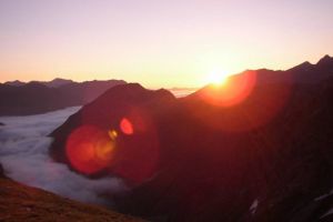 Vue depuis Barroude le matin