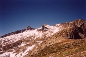 le sommet vu de la hourquette d'aubert