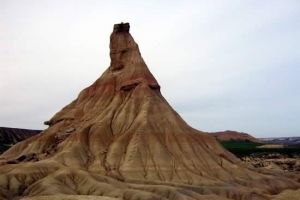Castil de Tierra sculpt par la pluie et le vent