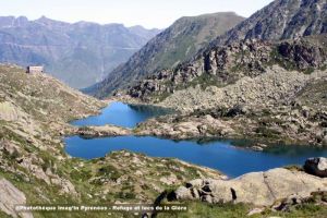 Refuge et lacs de la Glre