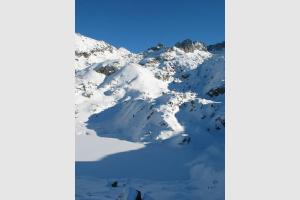 Lac de la Glre en hiver