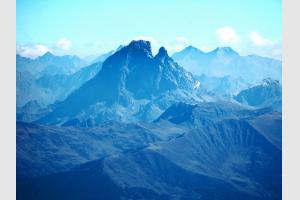 Pic du midi d'Ossau depuis le pic d'Anie