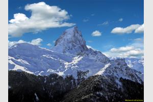 le Pic du midi d'Ossau dans toute sa splendeur
