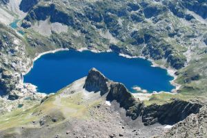 Lac d'Artouste depuis le sommet du Lurien 2826m