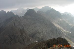 depuis le sommet
