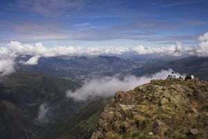 Vue sur Argels depuis le Viscos