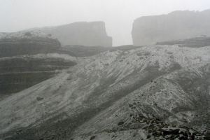 Brche de Roland dans le brouillard