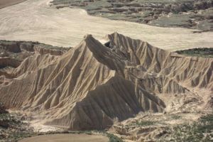 Dsert des Bardenas et ses paysages particuliers