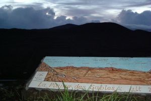 Piton de la Fournaise - Table d'orientation