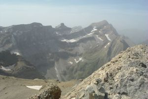 Tour, le Casque, la Brche de Roland et le Taillon depuis le Petit Astazou