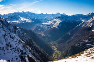 Cirsque de Gavarnie depuis la cabane de Bachebirou
