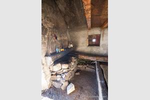 Intrieur de la cabane d'Aygues Cluses