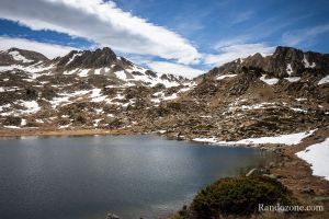 Lacs de Madamte depuis Tournaboup  Barges