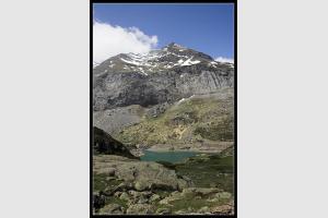 Lac des Gloriettes dans les Pyrnes